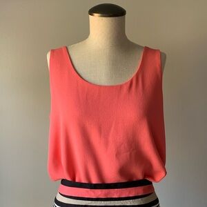 Coral Banana Republic Tank
